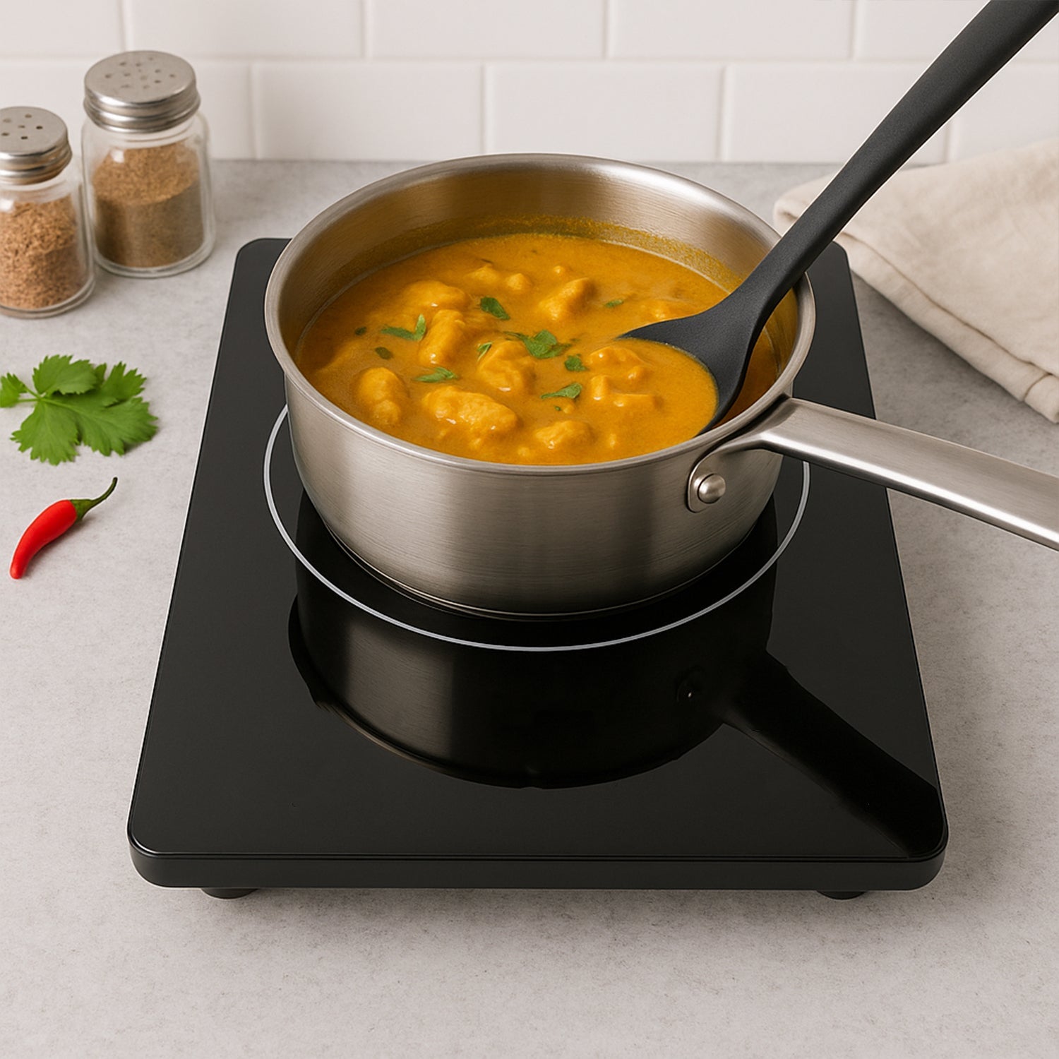 Orbit Touch Control and Multiple Cooking Induction Cooker - 2000W Orbit Touch Control and Multiple Cooking Induction Cooker - 2000W